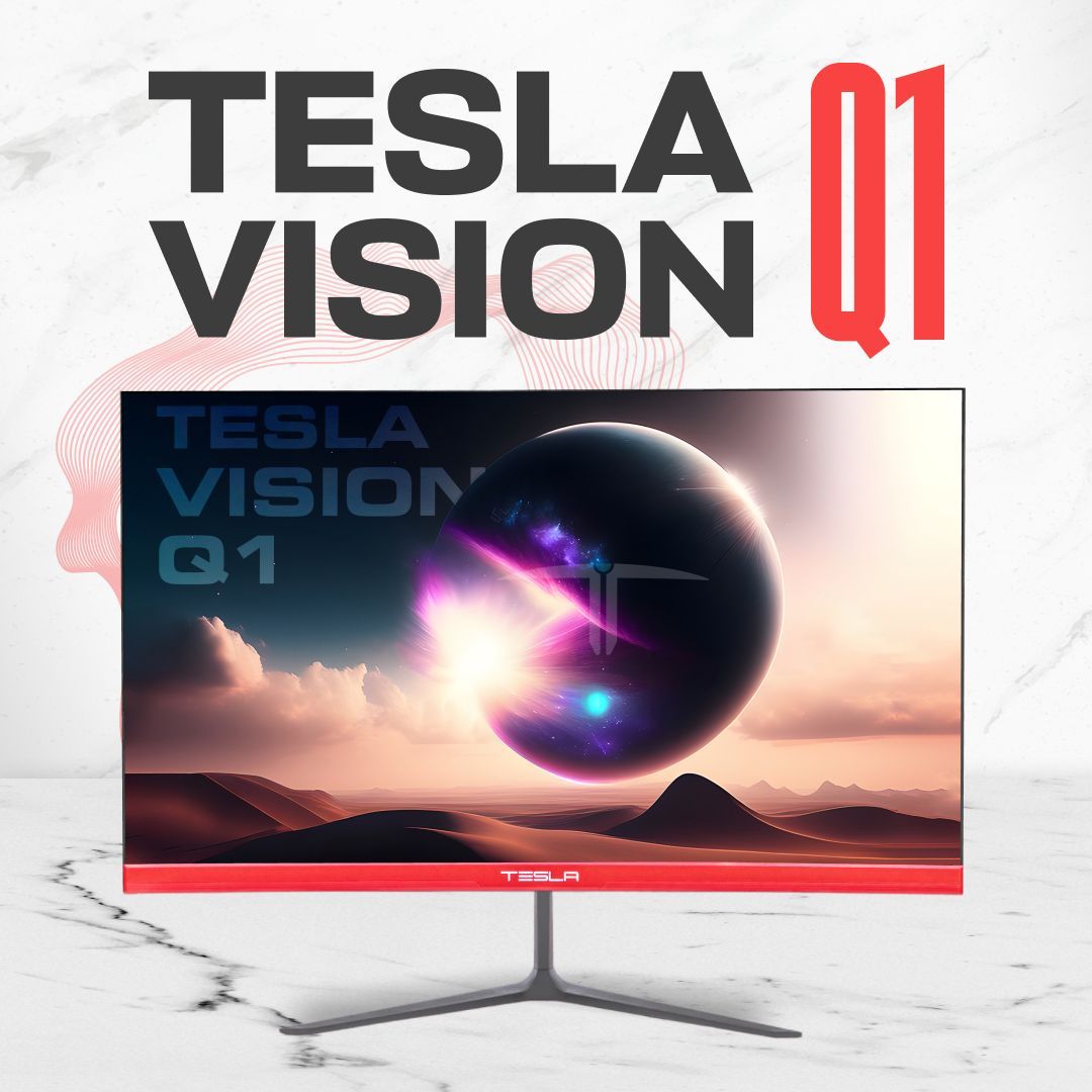 24" Монитор Tesla Experience Vision Q1 144Hz 1920x1080 IPS черный