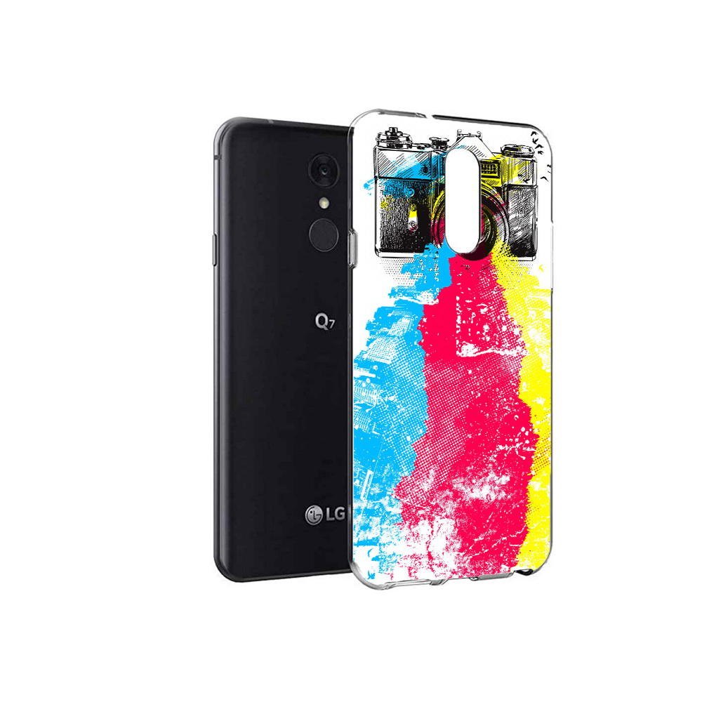 

Чехол MyPads Tocco для LG Q7 цветной фотоаппарат (PT113427.75.668), Tocco
