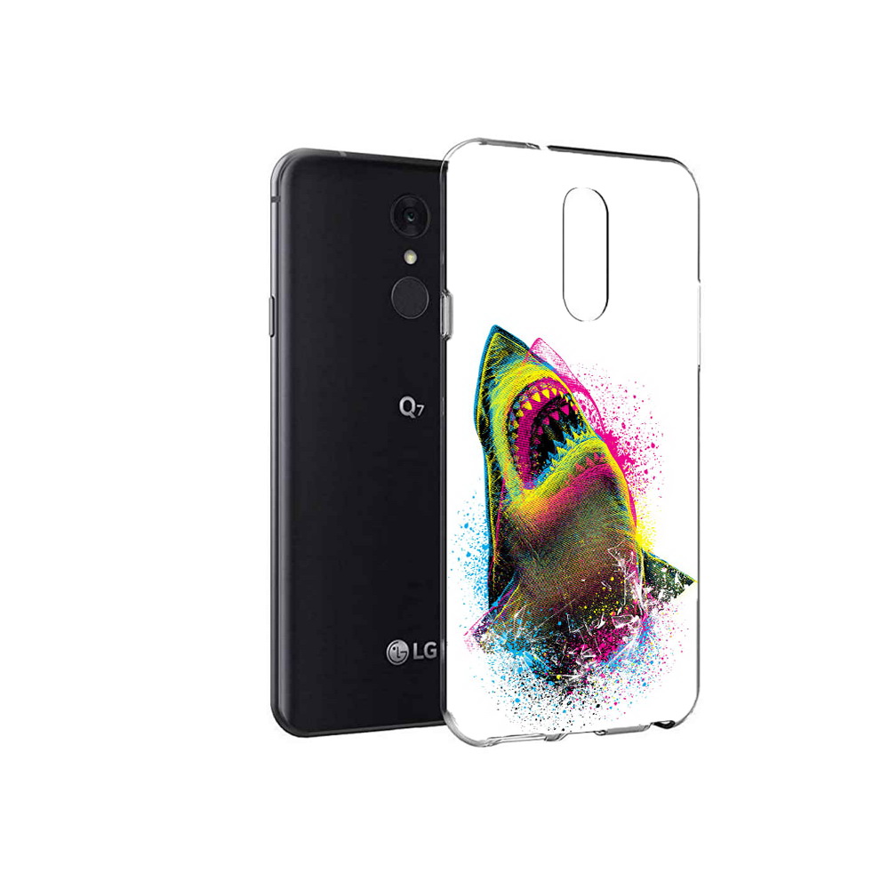 

Чехол MyPads Tocco для LG Q7 челюсти-2 (PT113427.75.674), Tocco