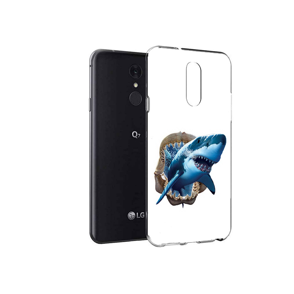 

Чехол MyPads Tocco для LG Q7 челюсти (PT113427.75.675), Tocco