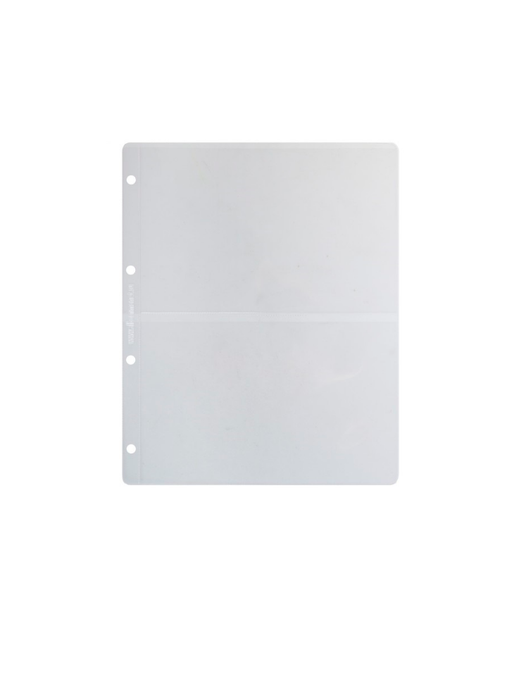 

Комплект из 5 листов СТАНДАРТ для хранения бон на 2 ячейки, GRAND, размер 250х310 мм., Прозрачный, Листы для коллекционирования