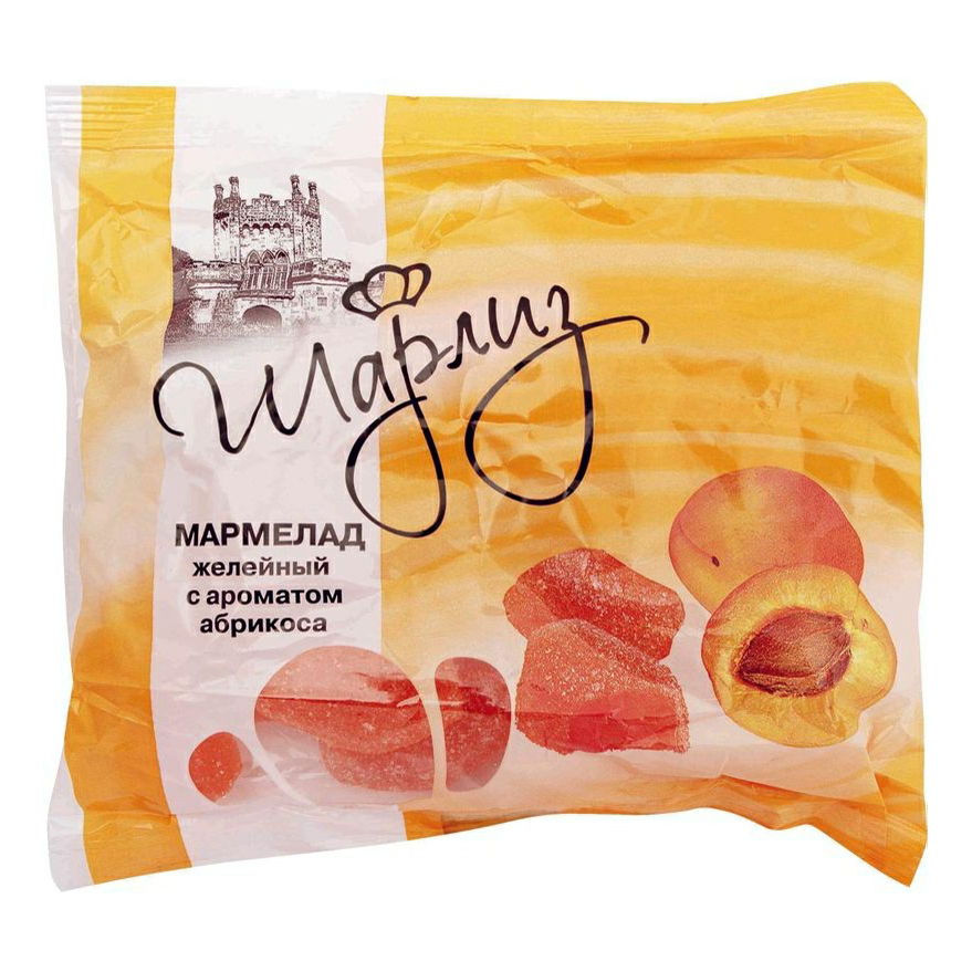 фото Мармелад шарлиз желейный со вкусом абрикоса 300 г