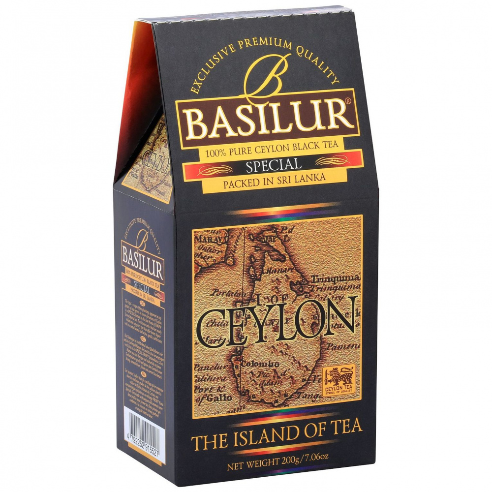 

Чай черный Basilur The island of tea | Special, листовой, 200 г