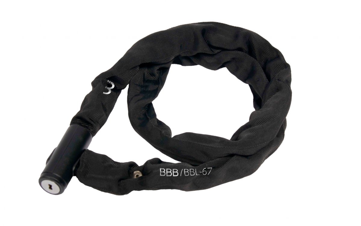 фото Трос-замок bbb quickchain 4,5x1000 mm bbl-67(черный)