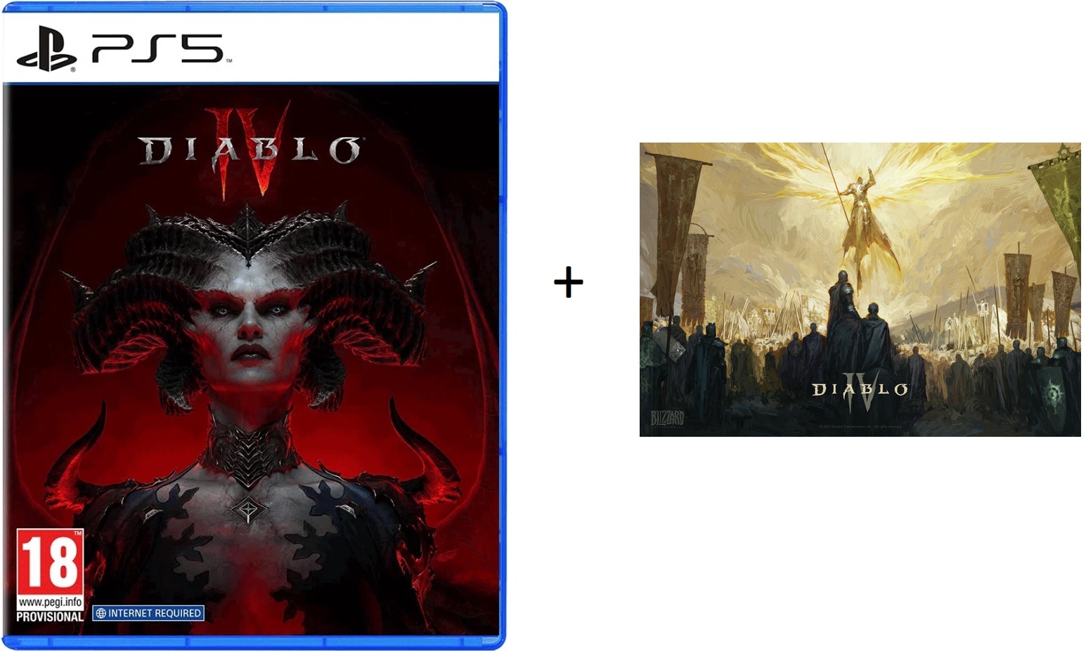 Игра Diablo IV Lithograph PlayStation 5 полностью на русском языке 11490₽