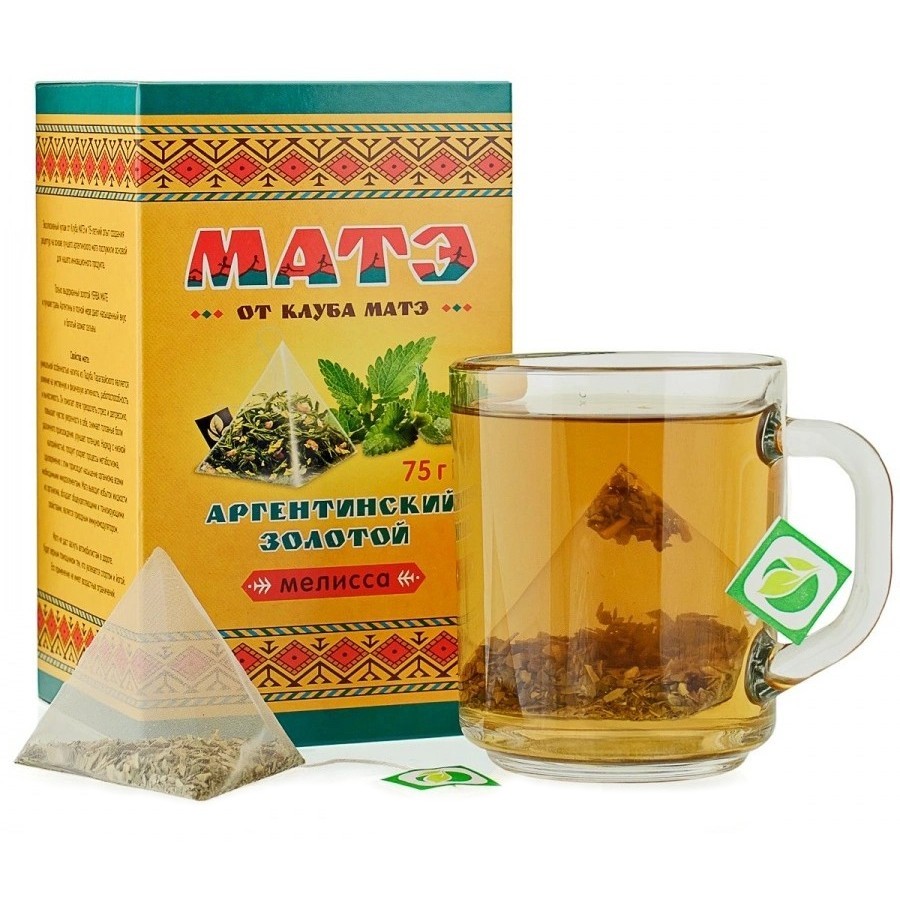 

Чай матэ от Клуба Матэ "С Мелиссой", 25 пирамидок