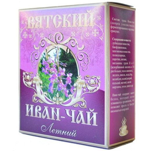 

Чайный напиток Вятский Иван-чай Летний, гранулированный, 100 г