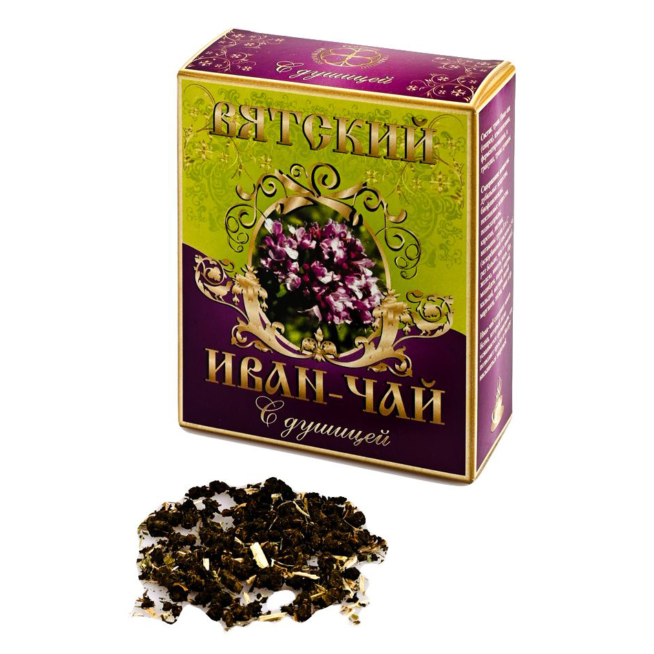 

Чайный напиток Вятский Иван-чай "С Душицей", гранулированный, 100 г