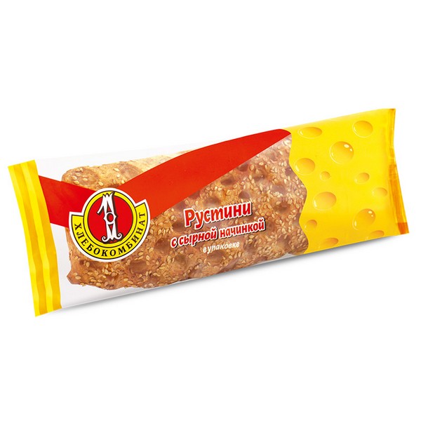 

Рустини с сыром и кунжутом 130г первый хк