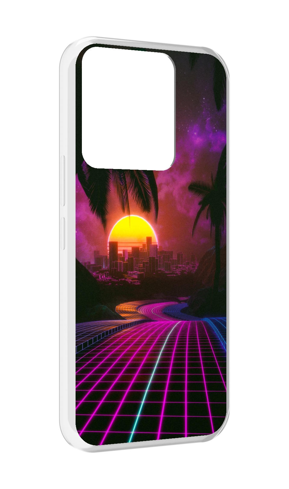 

Чехол MyPads хотлайнмайами 2 для Tecno Spark Go 2022 / Tecno Spark 8C, Прозрачный, Tocco