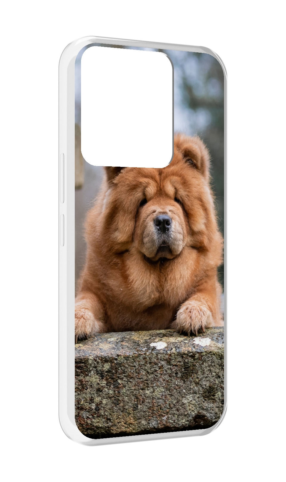 

Чехол MyPads чау чау для Tecno Spark Go 2022 / Tecno Spark 8C, Прозрачный, Tocco