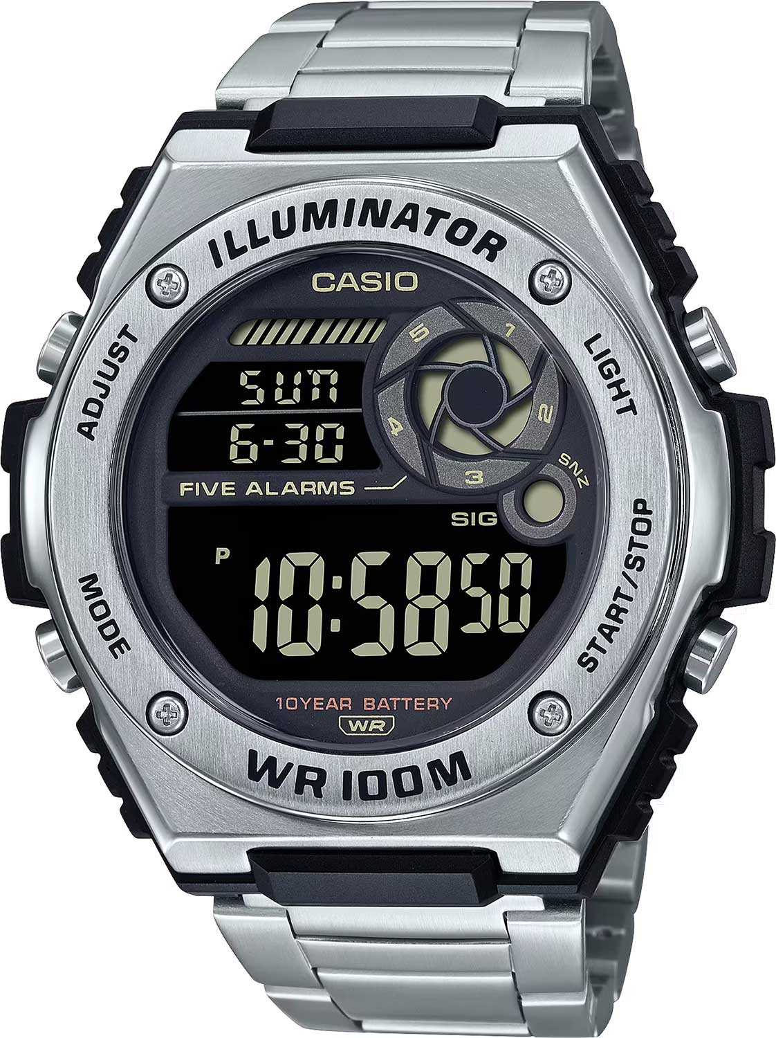 

Наручные часы мужские Casio MWD-100HD-1BVEF, MWD-100HD-1BVEF