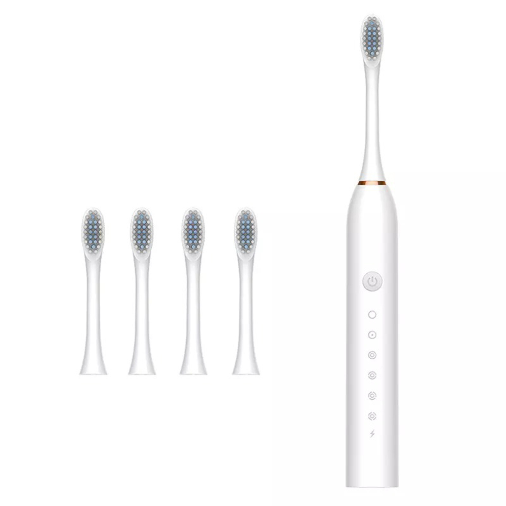 Электрическая зубная щетка BoDom Х7 White зубная щетка colgate зигзаг плюс средней жесткости
