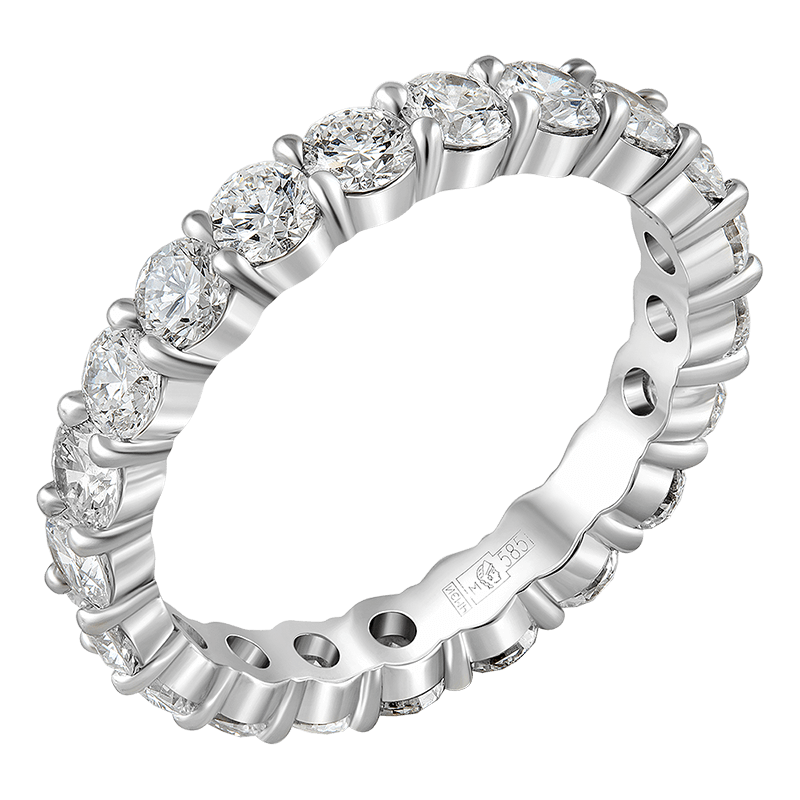 

Кольцо из золота с бриллиантом выращенным р.17,5 IQ Diamonds 1002-R5W-RD221EFVVSVS-GR, 1002-R5W-RD221EFVVSVS-GR