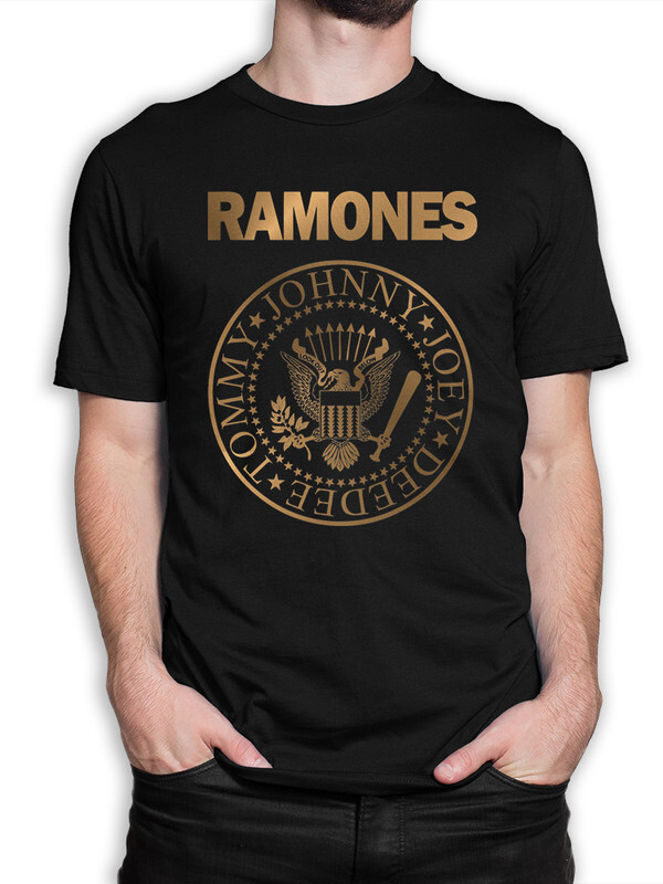 фото Футболка мужская dream shirts ramones черная 2xl dreamshirts