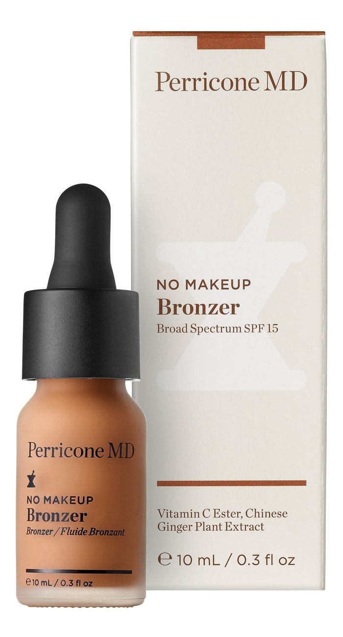 фото Бронзатор для лица perricone md no makeup bronzer broad spectrum spf15 10мл