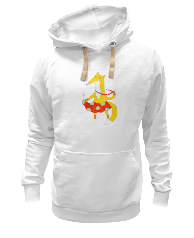 

Худи Printio Лиса-краса белое 3XL, Белый, Лиса-краса