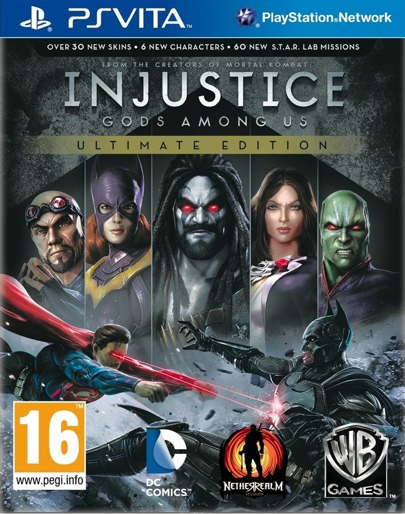 фото Игра injustice: gods among us ultimate edition (ps vita) wb games