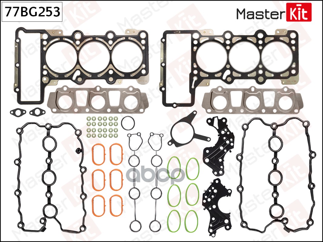 

MASTERKIT к-кт прокладок ГБЦ VAG AUK, BKH 77BG253