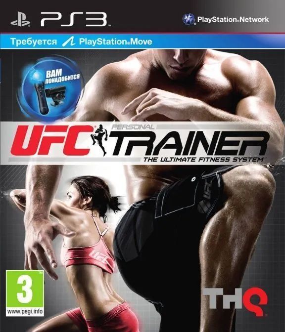 Игра UFC Personal Trainer: The Ultimate Fitness System + Ремешок на ногу (PS3)