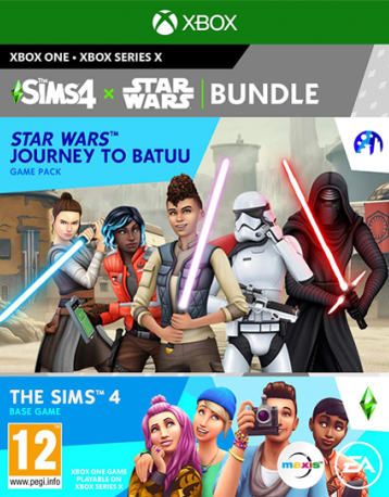 Игра Sims 4 + Star Wars: Путешествие на Батуу (Xbox One/Series X) Sony