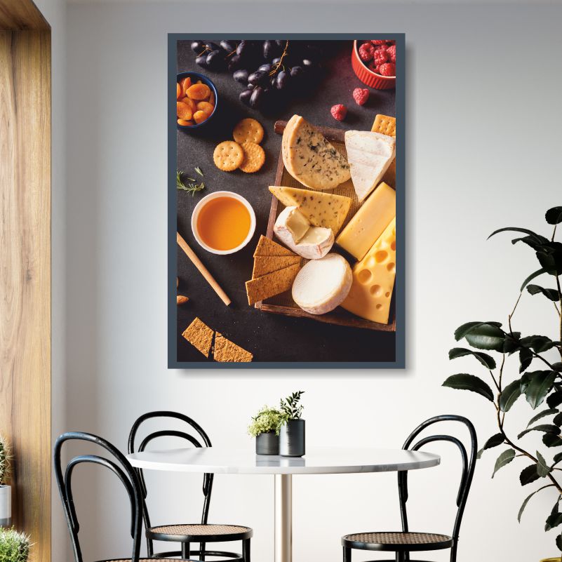 

Постер на стену ПолиЦентр Сыр 60х90 см, СырТип4