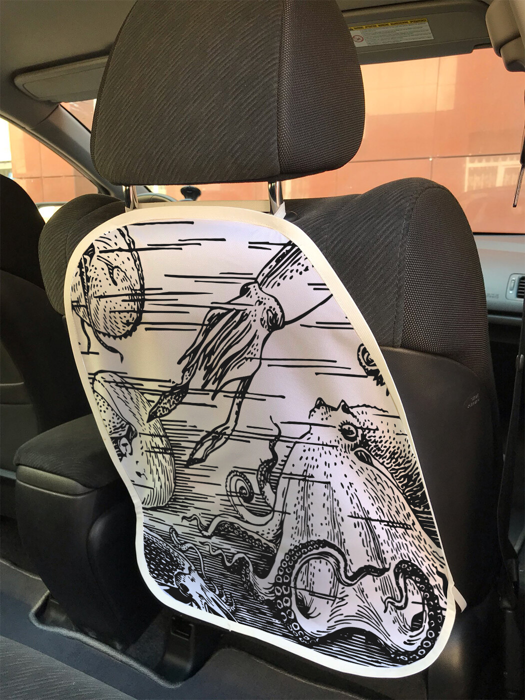 

Накидка на спинку сиденья JoyArty Разнообразие кальмаров, 45х62, Разнообразие кальмаров