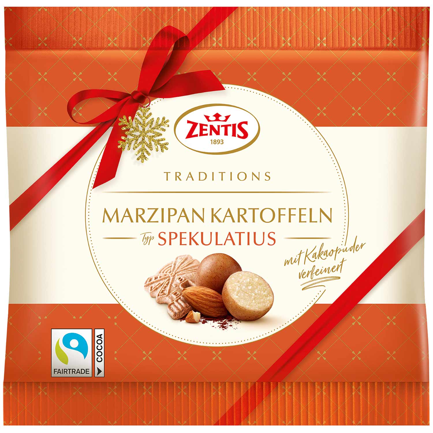 

Конфеты Zentis Марципановая картошка Имбирное печенье 100 г