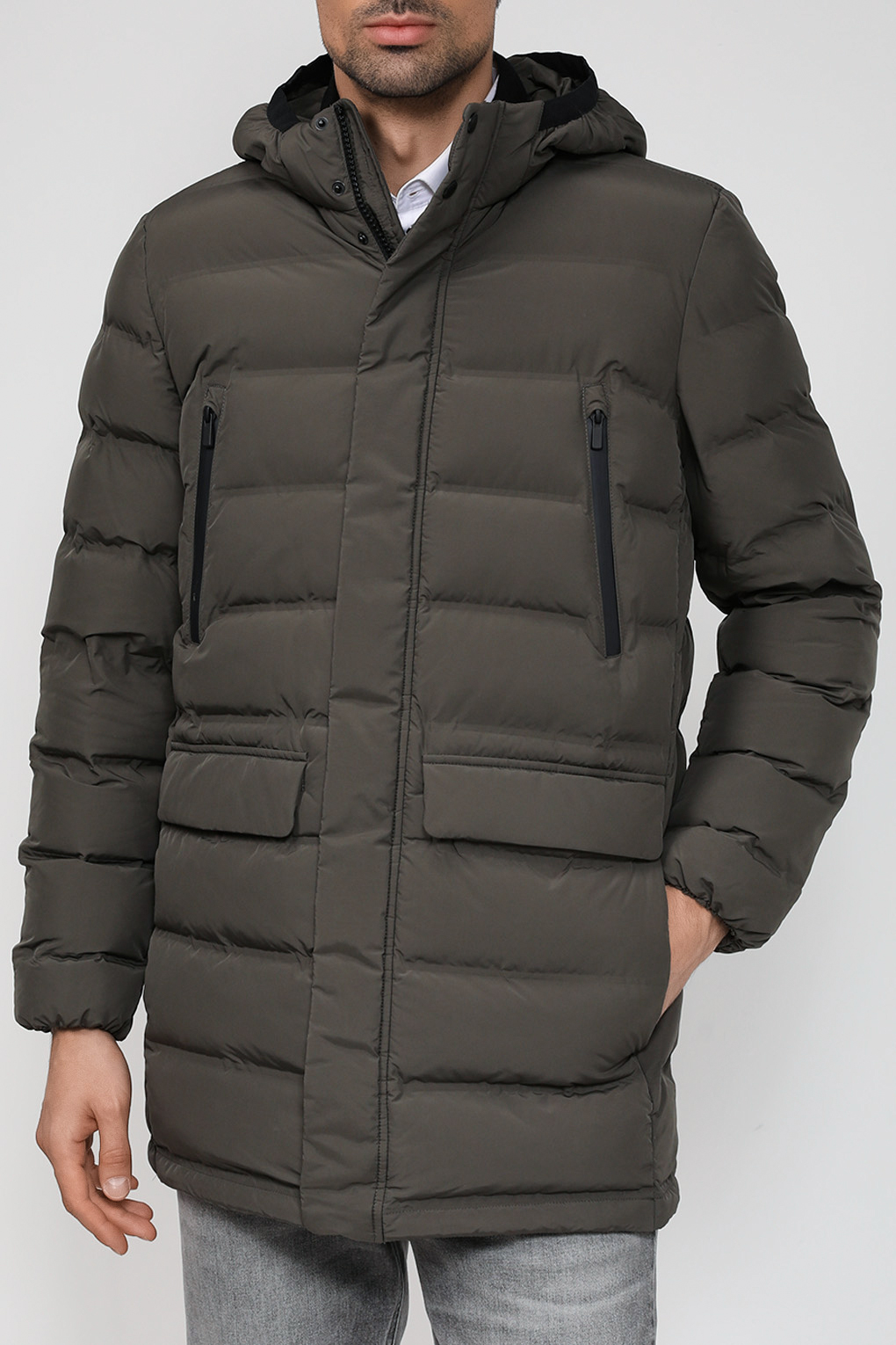 

Куртка мужская GEOX M3628LT2961 серая 48, Серый, M3628LT2961