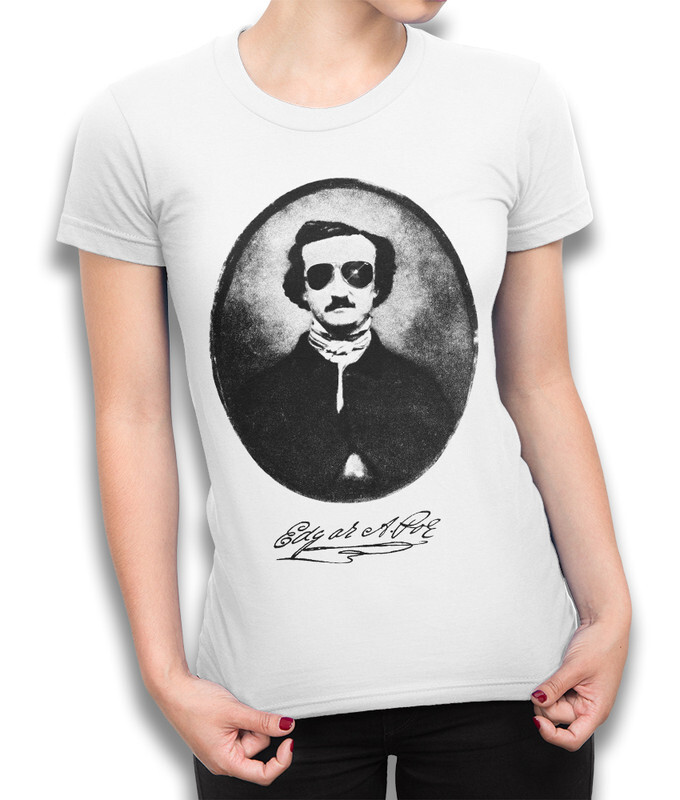 

Футболка женская Dream Shirts Эдгар По 445836111 белая XS, Эдгар По 445836111