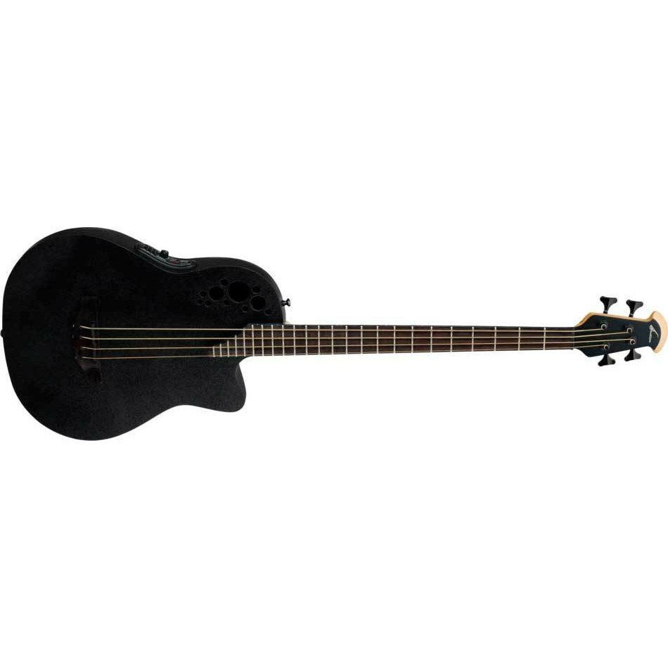 фото Бас гитара электоакустическая ovation b778tx-5 bass elite t mid cutaway black textured