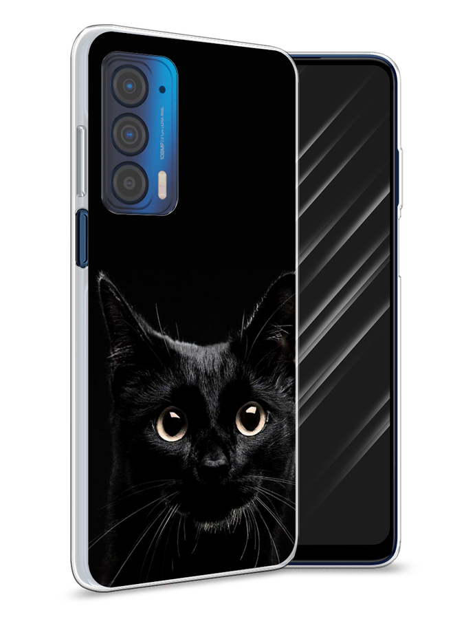 

Чехол Awog на Motorola Edge (2021) "Добрый кот", Разноцветный, 242950-1