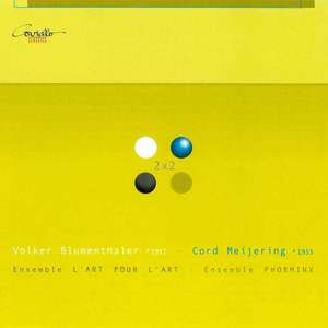 BLUMENTHALER, V.: Glasnacht / Rooms / MEIJERING, C.: Elegy of Narration / 4 Canzoni / Darm