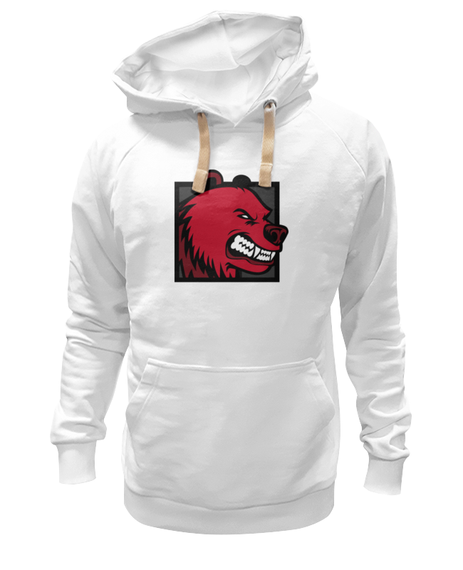 

Худи Printio Red bear белое 3XL, Белый, Red bear