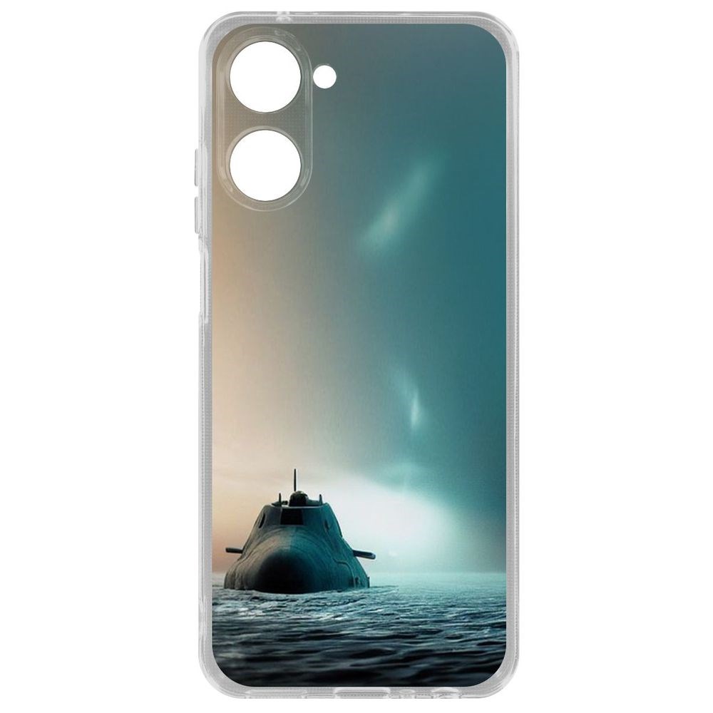 

Чехол Подлодка для Realme 10 4G, Прозрачный