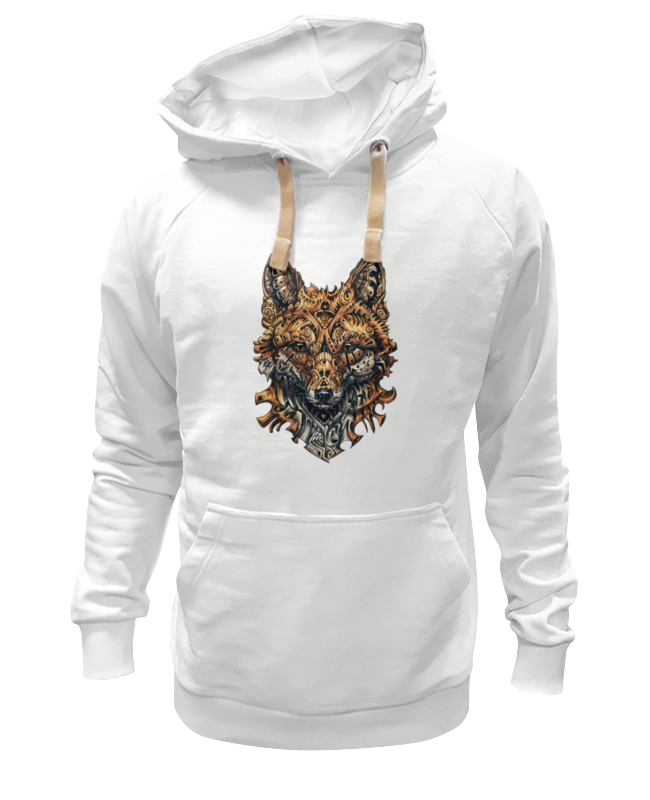

Худи Printio Лисица белое 3XL, Белый, Лисица