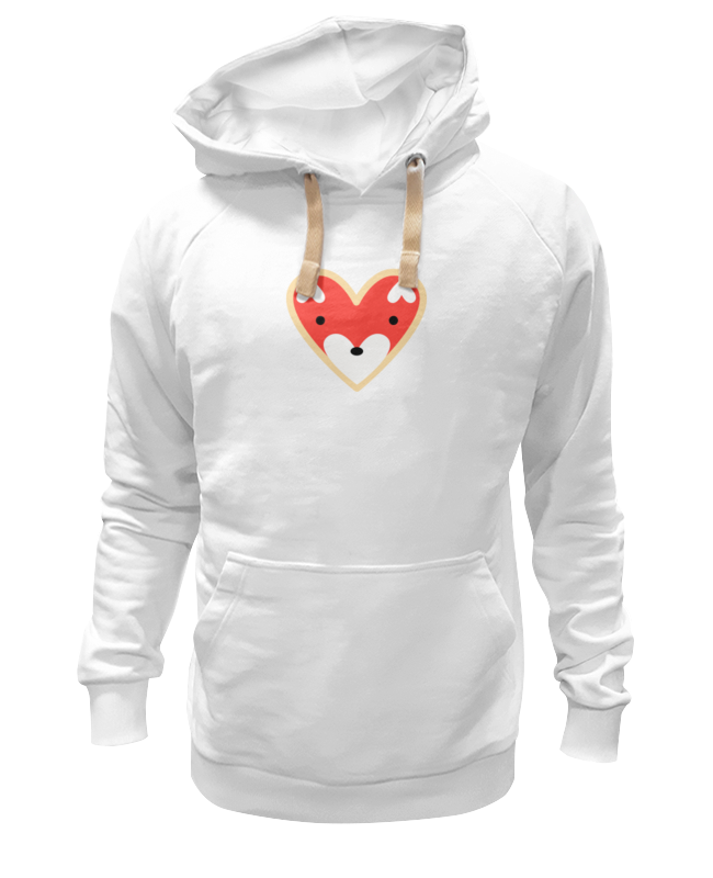 

Худи Printio Лисичка белое 3XL, Белый, Лисичка