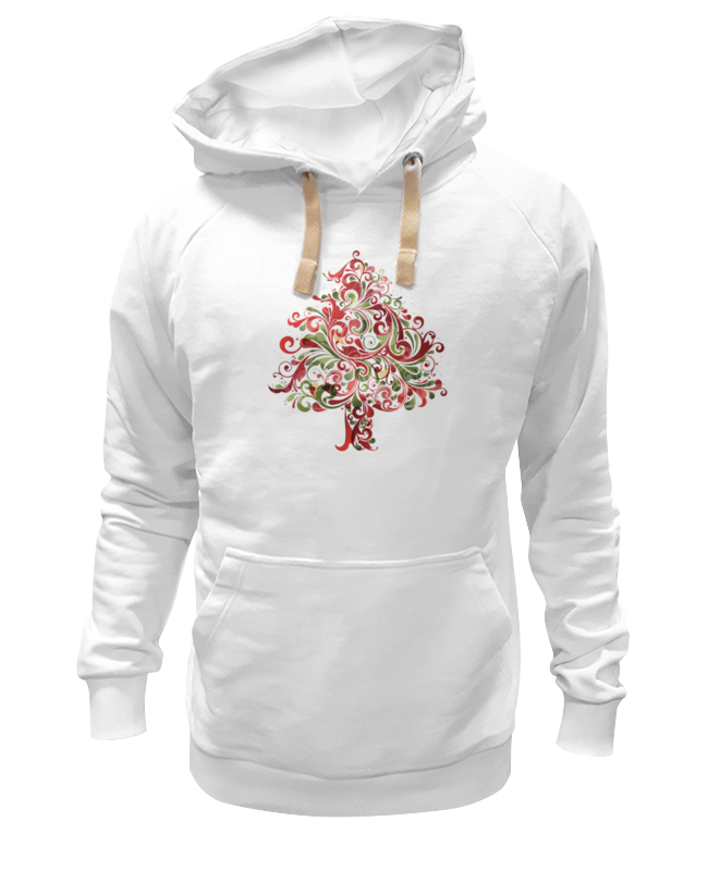 

Худи Printio Ёлочка белое 3XL, Ёлочка
