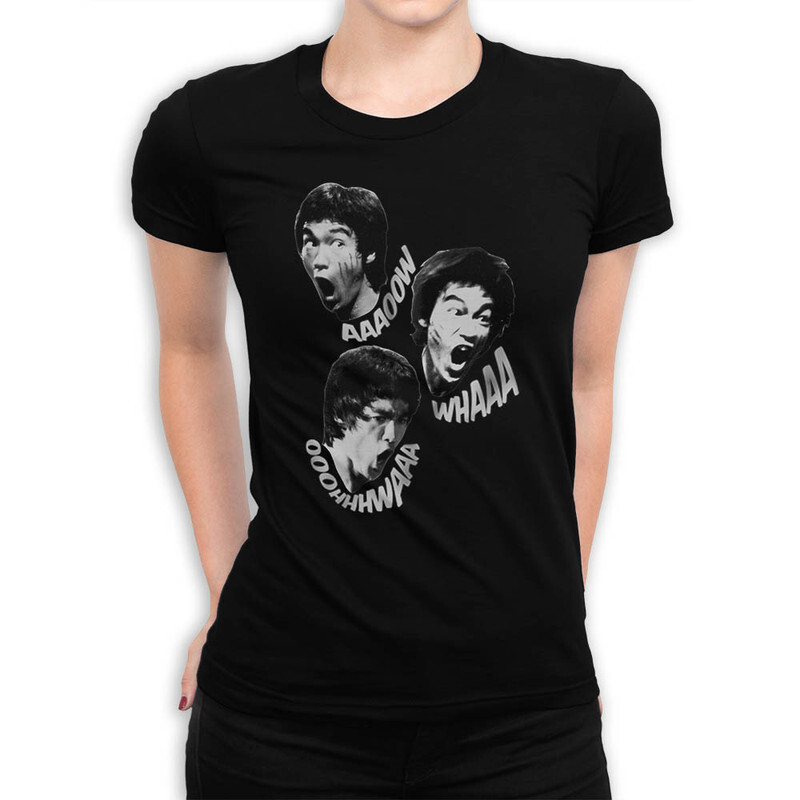 

Футболка женская Dream Shirts Брюс Ли 555825111 черная 3XL, Брюс Ли 555825111
