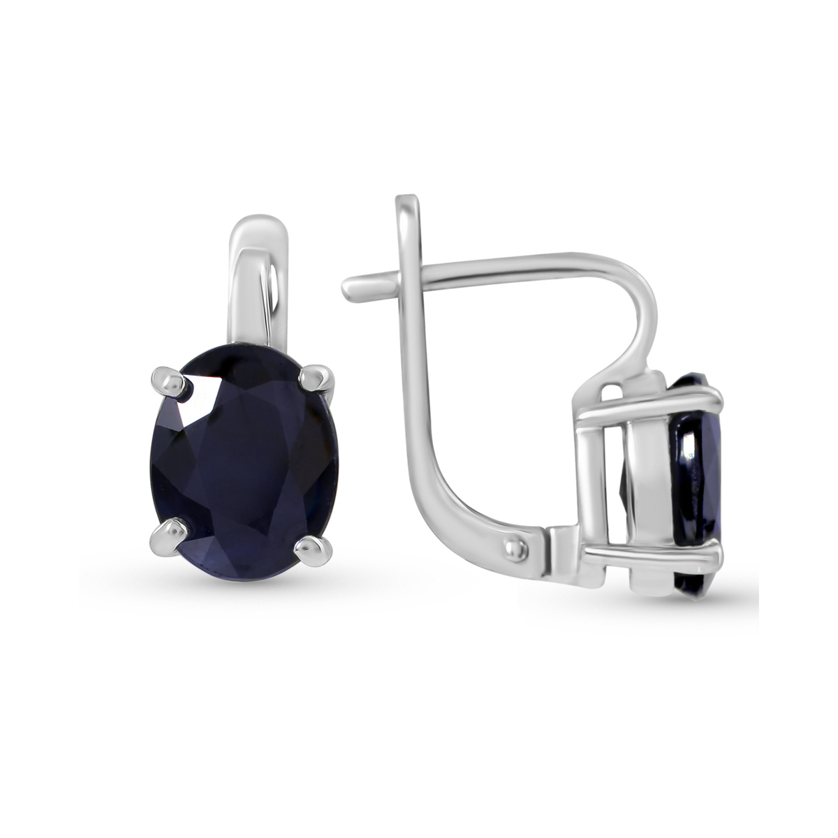 

Серьги женские из серебра Balex Jewellery 2405937839, сапфир
