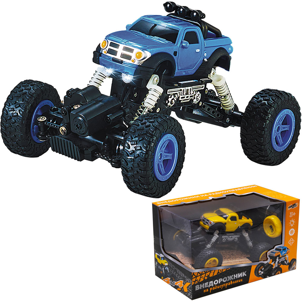 Машина на радиоуправлении для мальчиков Young Racer, полный привод 4WD