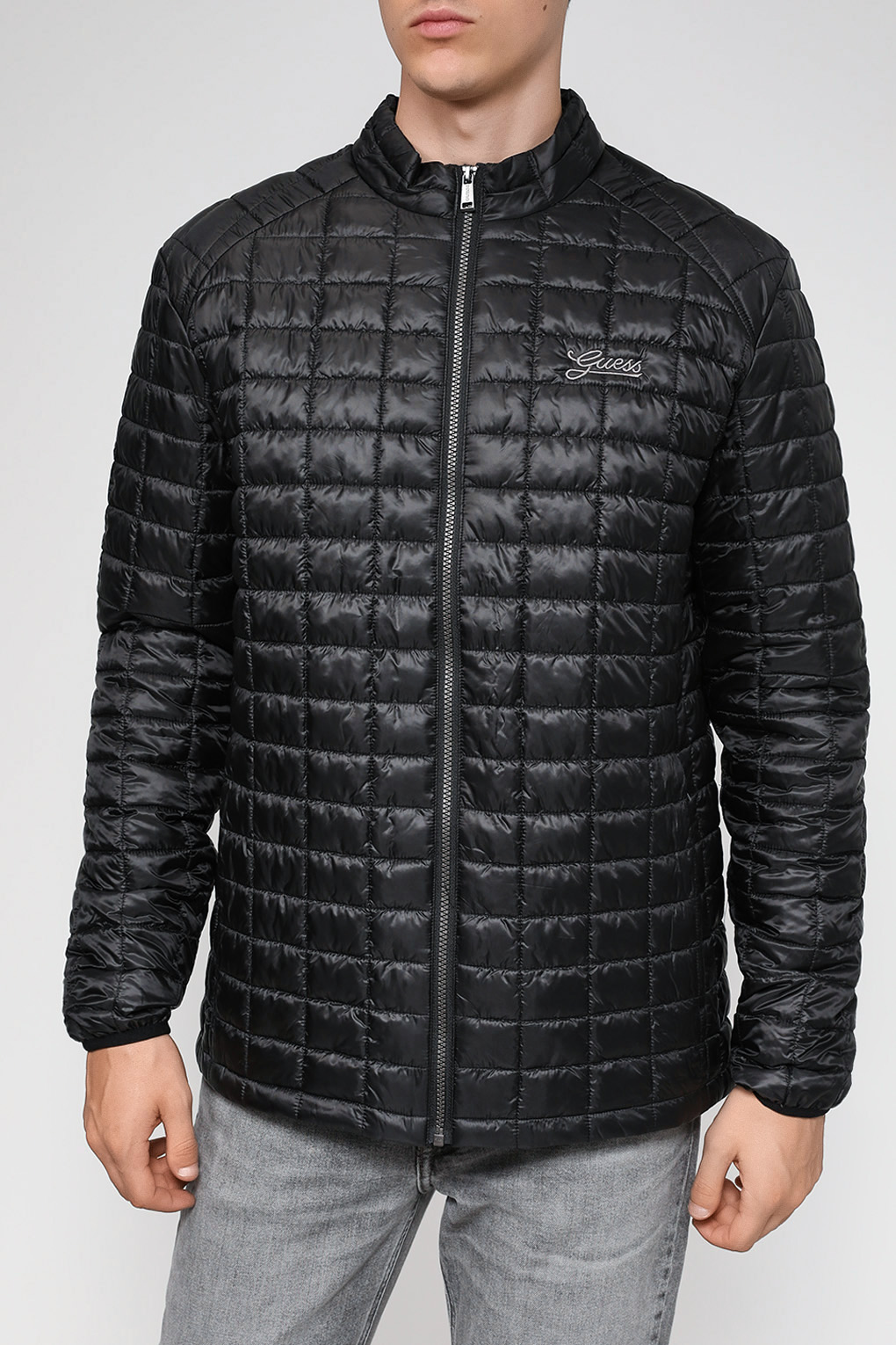 

Куртка мужская Guess M3RL61 WFAJ2 черная L, Черный, M3RL61 WFAJ2
