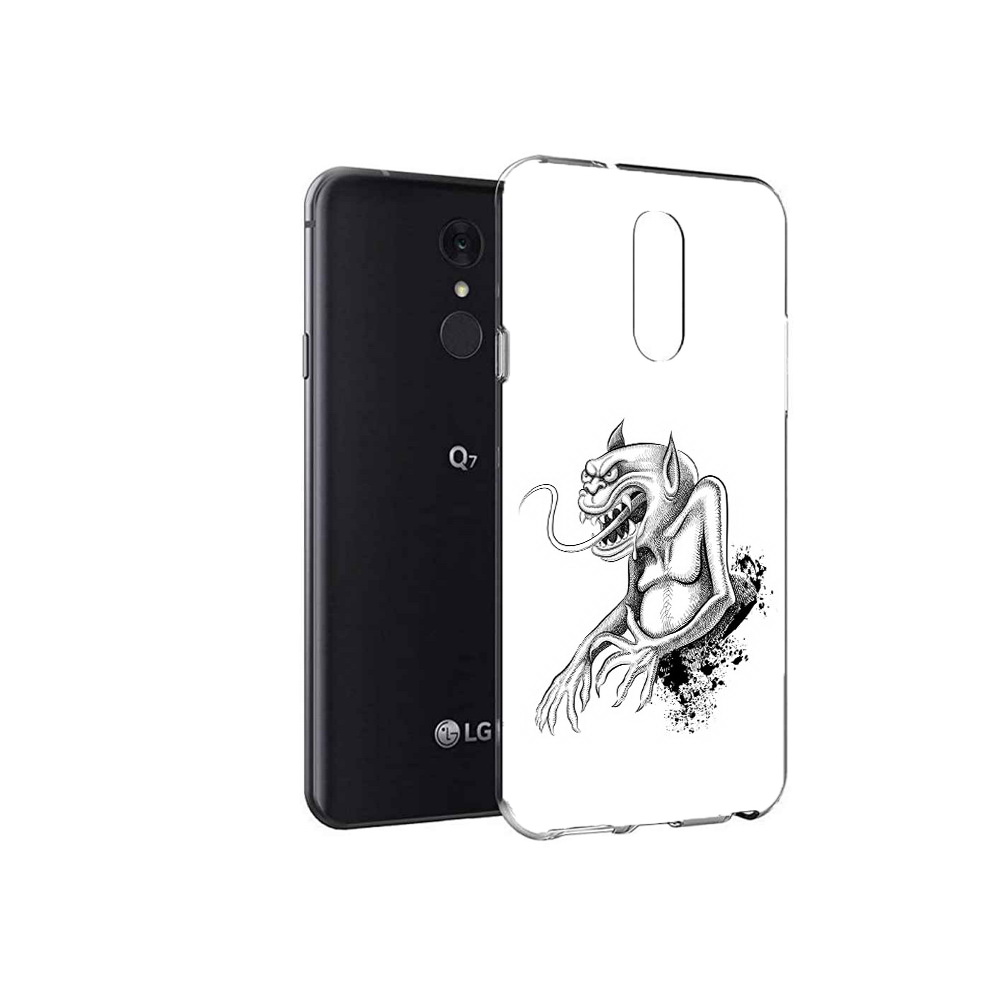 

Чехол MyPads Tocco для LG Q7 чорт (PT113427.75.692), Tocco