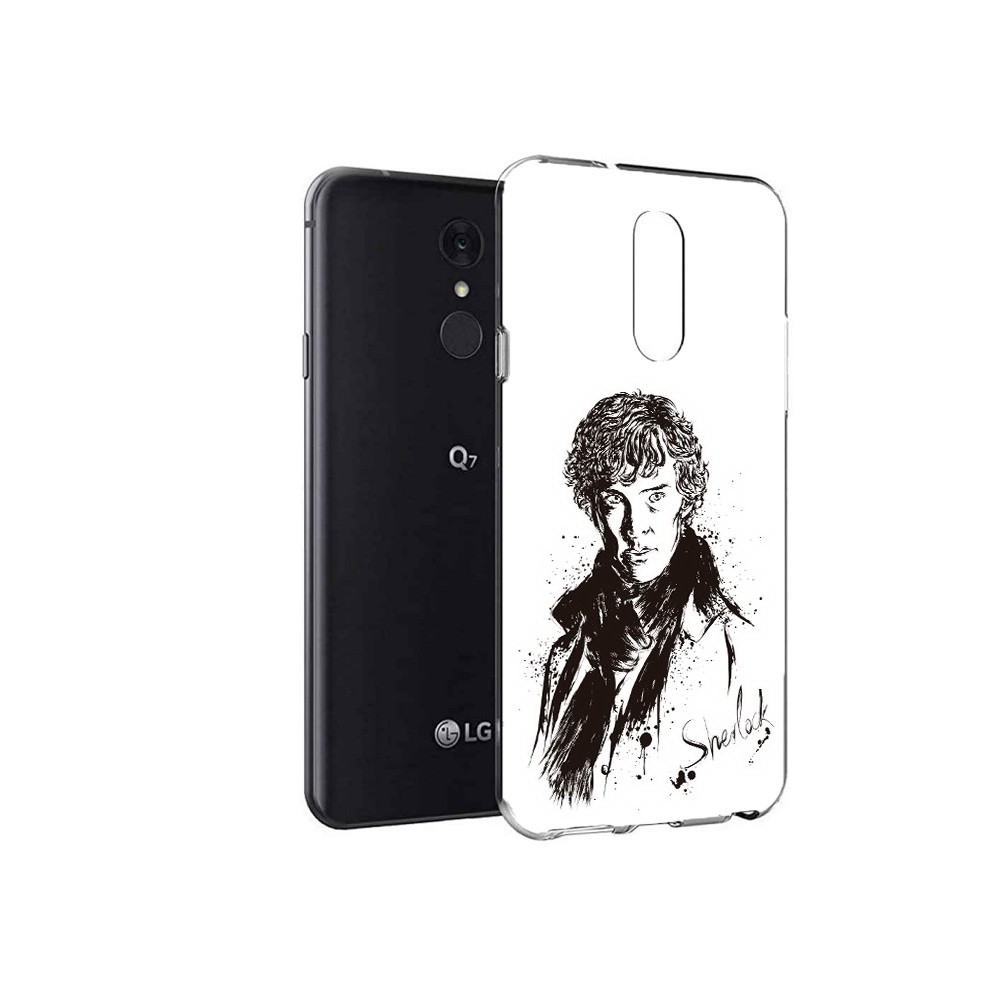 

Чехол MyPads Tocco для LG Q7 шерлок холмс портрет (PT113427.75.698), Tocco