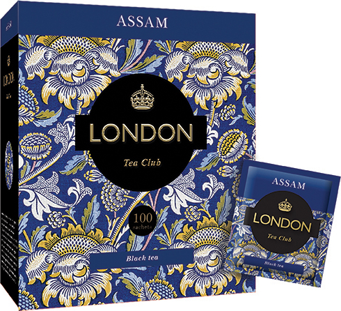 Чай черный London Tea Club Assam в пакетиках 2 г 100 шт