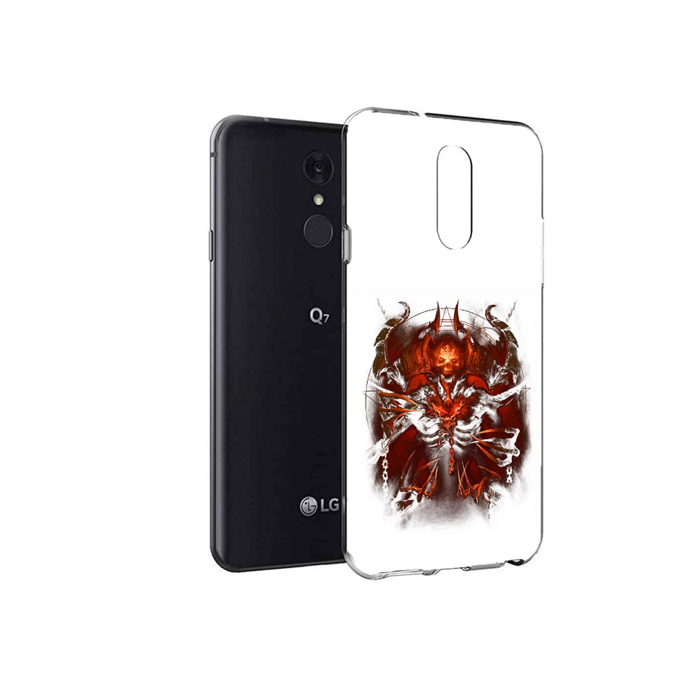 

Чехол MyPads Tocco для LG Q7 яркий демон (PT113427.75.708), Tocco