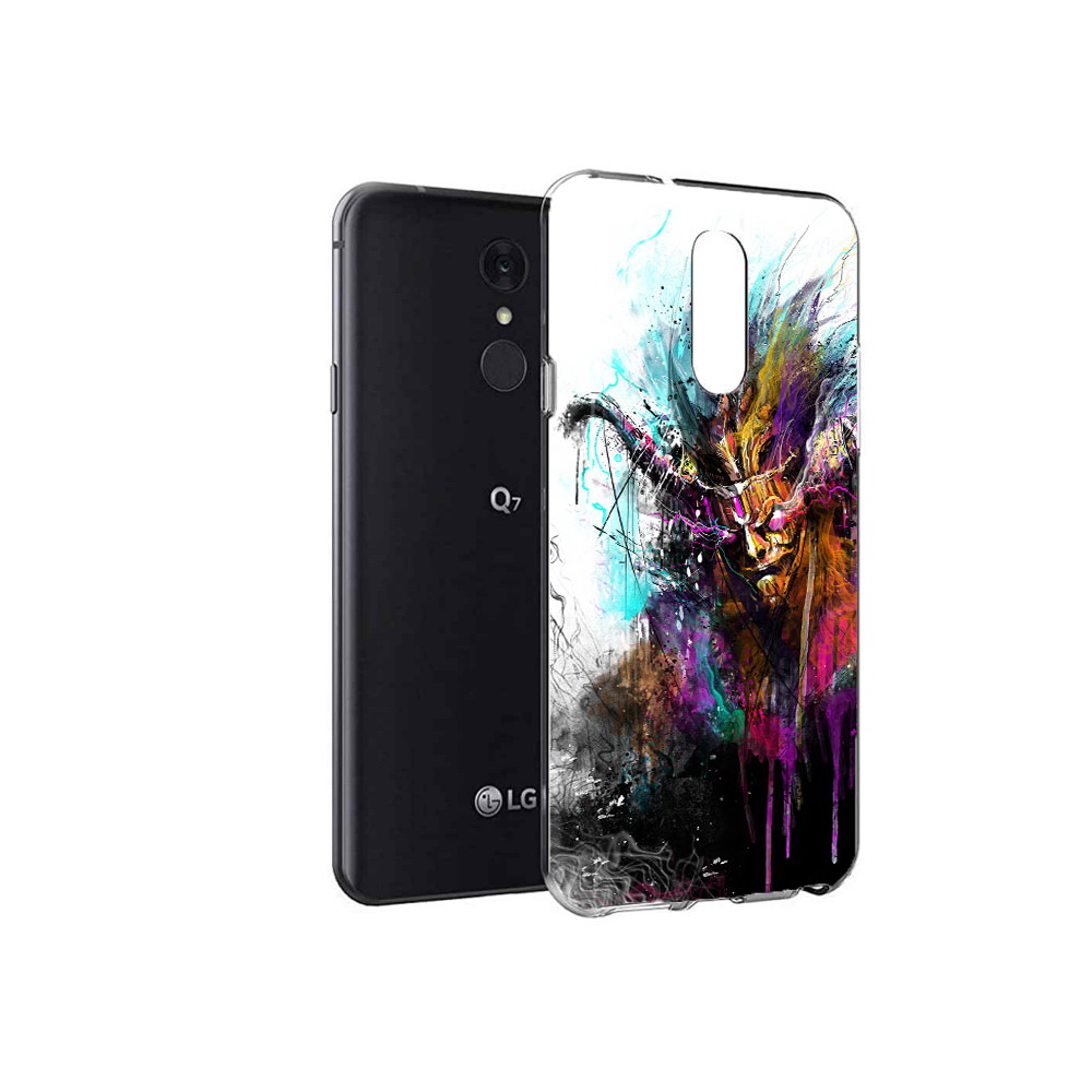 

Чехол MyPads Tocco для LG Q7 яркий дьявол (PT113427.75.709), Tocco