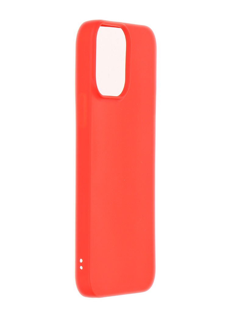 фото Чехол pero для apple iphone 13 pro max soft touch red cc1c-0122-rd