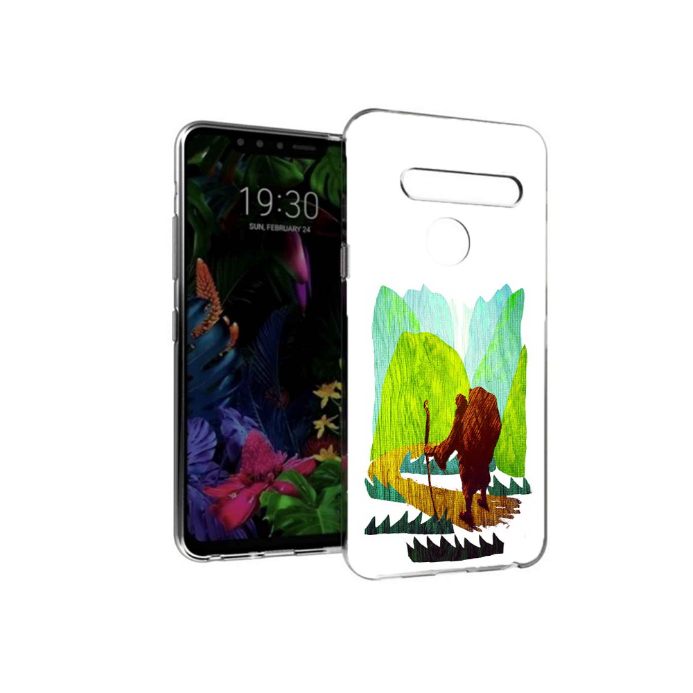 

Чехол MyPads Tocco для LG G8 Лесная тропа (PT135945.76.106), Tocco