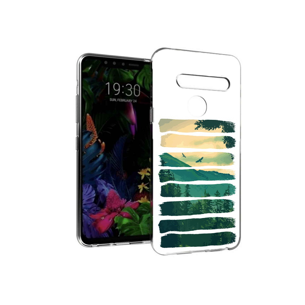 

Чехол MyPads Tocco для LG G8 Лесная чаща (PT135945.76.107), Tocco